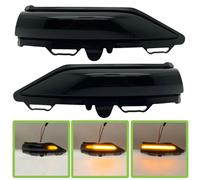 Dynamic LED Lato Specchietto Indicatore Frecce Fumè Per Ford Fiesta MK8 2018-