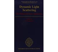 Dynamic Light Scattering: The Method and Some Applications: 49