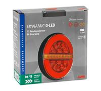 LAMPA - Dynamic O-Led, Fanale posteriore, 3 funzioni, 12/24V - Destro
