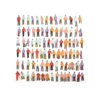 Dynamic Scene Creation 1 75 Scale Mixed Painted People Figure disponibili in confezioni da 25 o 100 (100 pezzi)
