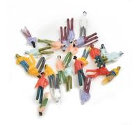 Dynamic Scene Creation 1 75 Scale Mixed Painted People Figure disponibili in confezioni da 25 o 100 (25 pezzi)