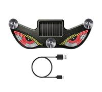 Dynamic Solar USB LED Window Decoration Eye Light Vehicle Display Lamp