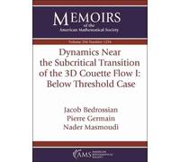 Dynamics Near the Subcritical Transition of the 3D Couette Flow I (Tascabile)