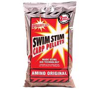 DYNAMITE BAITS SWIM STIM CARP PELLETS 6MM - CONFEZIONE: 900 GR, GUSTO: AMINO ORIGINAL, DIMENSIONI (MM): 6