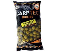 Boilies dense Dynamite Baits carp-tec Pineapple / Banana 1 kg Jaune 15 mm
