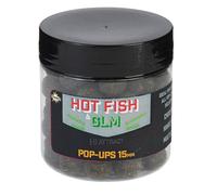 Dynamite Boilies Pop-ups Hot Fish & GLM 15 mm Unica