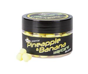 Dynamite N-Ticers Wafters - Ciottoli di ananas e banana, 14 mm, giallo fluo, include olio essenziale, rilascio attrattore a lungo termine, consistenza adatta agli aghi.