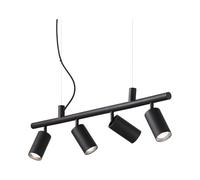 Ideal Lux DYNAMITE SP4 NERO Mod. 231341 Lampada A Sospensione 4 Luci