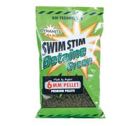 DYNAMITE BAITS SWIM STIM CARP PELLETS 6MM - CONFEZIONE: 900 GR, GUSTO: BETAINE GREEN, DIMENSIONI (MM): 6