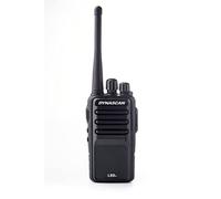 Dynascan L88 + Auricolare con gancio per Kenwood Walkie talkie senza licenza PMR446 a 8 canali, robusto, selettore a pulsante con auricolare con