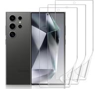 DYNASCO 3 Pezzi Pellicola Protettiva per Samsung Galaxy S24 Ultra, Flessibile TPU Protezione Schermo per Samsung Galaxy S24 Ultra 6,8" - Supporta Sensore di Impronte Digitali, Facile Installare