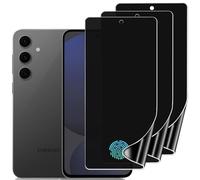 DYNASCO 3 Pezzi Privacy Pellicola Protettiva per Samsung Galaxy S24 FE, Anti-Spy Protezione Schermo in TPU per Galaxy S24 FE 5G 6.7" - Supporta Sensore di Impronte Digitali, Facile Installare