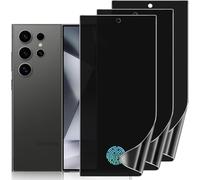 DYNASCO 3 Pezzi Privacy Pellicola Protettiva per Samsung Galaxy S24 Ultra, Anti-Spy Protezione Schermo in TPU per Galaxy S24 Ultra 5G 6.8" - Supporta Sensore di Impronte Digitali, Facile Installare