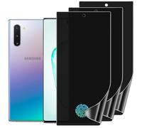 DYNASCO Confezione da 3 pellicole protettive per la privacy compatibili con Samsung Galaxy Note 10, anti-spia in TPU idrogel per Samsung Galaxy Note 10 da 6,3 pollici, supporto per lo sblocco delle