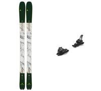 Dynastar - Attacchi per sci freeride/freestyle - Set M-Cross 82 2024 - Grigio Grigio 159 cm,168 cm