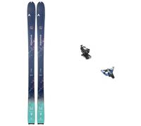 Dynastar - Attacchi sci - Pack M-Tour W 82 2025 in Alluminio - Blu navy Blu navy 154 cm,162 cm