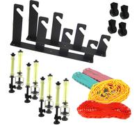 DynaSun ESB4 Kit Professionale completo Supporto Portafondali Parete x 4 Fondale