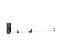 DynaSun M806 Supporto da Muro Basculante Telescopico con Attacco Spigot Standard, Flash Illuminatore Luci per Studio Foto e Video, Nero