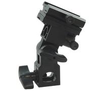DynaSun SA35RA Adattatore Orientabile Professionale per Flash a Slitta, Attacco Standard Hot Shoe, Multicolore