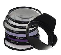 DynaSun - Set di filtri polarizzanti circolari sottili, 52 mm, con filtro Skylight, protezione per obiettivo sottile, filtro ultra violaceo, filtro sottile a 4 punti, filtro per fotocamera sottile, obiettivo per fotocamere Canon, Nikon, Pentax, Olympus, Samsung, Sony, Panasonic, Fujifilm