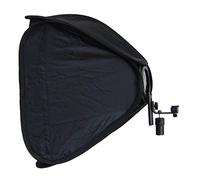 DynaSun Softbox Bank Pieghevole Portatile EasyFolder DynaSun SB1009 50x50cm con Slitta Hot shoe per Flash
