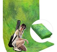 DynaSun W089 Fondale Background Professionale, Ideale per Studio Fotografico, Scenografie, Location, Foto e Video, Dream Green
