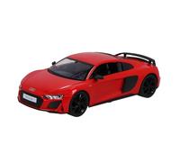 Dynatech Audi R8 Coupé RC Auto 1:14 Rosso | Veicolo telecomandato con controllo a 2,4 GHz e luci a LED | Divertimento da corsa per bambini dai 3 anni in su