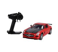 Dynatech Mercedes-Benz SLS AMG GT| 1:14 Auto telecomandata in rosso con 2,4 GHz, porte aperte e 12 km/h, divertimento da corsa per bambini dai 3 anni in su