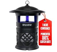 DynaTrap DT2030SR 1 Acre Mosquito & Flying Insect Outdoor Trap and Killer - Kills Mosquitoes, Flies, Wasps, Gnats, & Other Flying Insects - Bug Zapper Alternative - Black