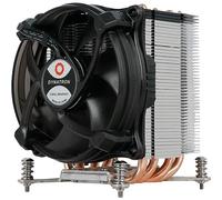 Inter-Tech Q-6 Processore Dissipatore di calore/Radiatore 9,2 cm Alluminio, Nero 1 pz