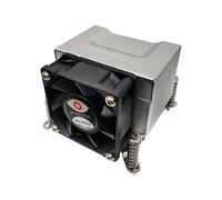 Inter-Tech Q-5 Processore Dissipatore di calore/Radiatore 6 cm Nero, Argento 1 pz