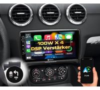 DYNAVIN Android Autoradio Navigatore per Audi TT 2006-2014, 9 pollici OEM Radio con Wireless CarPlay e Android Auto | Head-up Display | Dab+ Radio: D9-TT Premium Flex