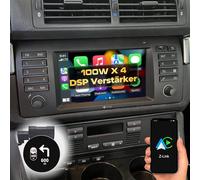 DYNAVIN Android Autoradio Navigatore per BMW Serie 3 E39 Range Rover, 7 pollici OEM Radio con Wireless CarPlay e Android Auto | Head-up Display | Dab+ Radio: D9-E39 Premium Flex