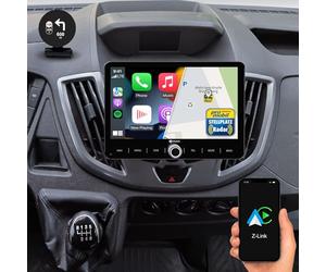 DYNAVIN Android Autoradio Navigatore per Ford Transit Custom Connect Courier 2014-2018: 10,1 pollici Radio con Wireless CarPlay e Android Auto | Head-up Display | Dab+ Radio: D9-TS14 Plus Flex - C