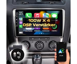 DYNAVIN Android Autoradio Navigatore per Skoda Octavia II 2004-2013, 10,1 pollici OEM Radio con Wireless CarPlay e Android Auto | Head-up Display | Dab+ Radio: D9-DF63 Premium Flex