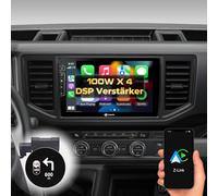 DYNAVIN Android Autoradio Navigatore per VW Crafter dal 2017; 10,1 pollici OEM Radio con Wireless CarPlay e Android Auto | Head-up Display | Dab+ Radio: D9-CA Premium Flex