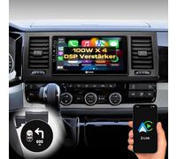 DYNAVIN Android Autoradio Navigatore per VW T6 Transporter, 9 pollici OEM Radio con Wireless CarPlay e Android Auto | Head-up Display | Dab+ Radio: D9-T6 Premium Flex