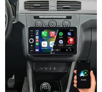 DYNAVIN Autoradio per VW Caddy Golf 6 Golf 5 Plus Tiguan Sharan Polo, 9 pollici Radio con Wireless CarPlay e Android Auto | Avvisi in tempo reale Blitzer.de PRO: DS-V9W