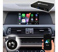 DYNAVIN Wireless CarPlay e Android Auto Adattatore per BMW Serie 1 3 5 E81 E87 E90 E60 X1 X3 X5 con Display da 6,5", Add-On Display Head-up, Navigazione, Radio DAB+; D9-CIC-L Ultra Flex