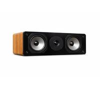 Dynavoice Challenger C-5 Rovere Naturale. Diffusore Centrale Passivo 2 Vie 120W 8 Ohm. Doppio Woofer 5,25 Pollici e Tweeter 1 Pollice. Home Cinema HiFi. Bass Reflex Posteriore. Compatibile VESA 10x10.
