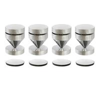 Dynavox Sub-Watt-Absorber 4er Set Cromo Argento Noisekiller 205049