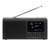 Dynavox 208053 DBT200 Radio tascabile DAB+, FM Bluetooth, DAB+ Nero