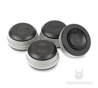 DYNAVOX - Assorbitori Smorzatori di vibrazioni Dynavox in 4 pezzi, argento