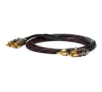 Dynavox Hifi Perfetto Suono Cavo Rca Stereo 1,5 M Innenleiter Ofc Dorato