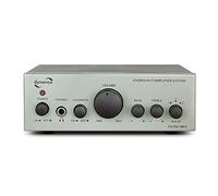 Dynavox CS-PA1 MK II Mini amplificatore stereo, controllo dei toni per bassi e alti, connettore da 6,3 mm per cuffie, argento
