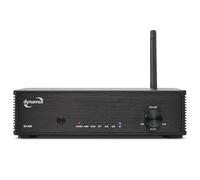 Dynavox DA-300 amplificatore HiFi compatto in con HDMI ARC, Bluetooth 5.0, USB, ingressi ottico e coassiale, scocca in alluminio, ideale per TV e streaming musicale, nero