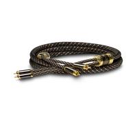 Dynavox Nero Linea Cavo Rca Stereo 1 Metri di Alta Qualità