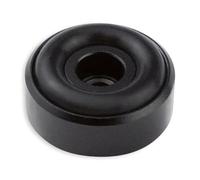 Dynavox piedini in alluminio mini, set di 4 unità, con ammortizzatori in gomma, max. 10 kg per piedino, ottimali per dispositivi HiFi e apparecchiature audio, anodizzato nero