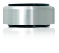 Dynavox PIEDI per dispositivi Hi-Fi, dispositivi di alluminio piedi, Argento 4 p