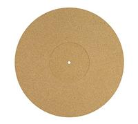 Dynavox PM3 tappetino per giradischi, sughero, antistatico, diametro 30 cm